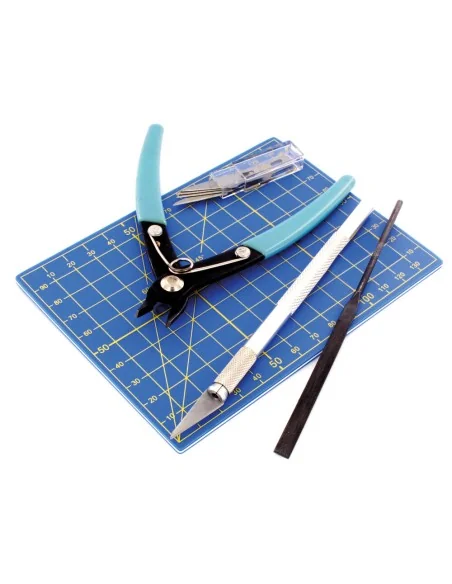 Plastic Modelling Tool set: includes cutting pliers, cutter no. 1 a...