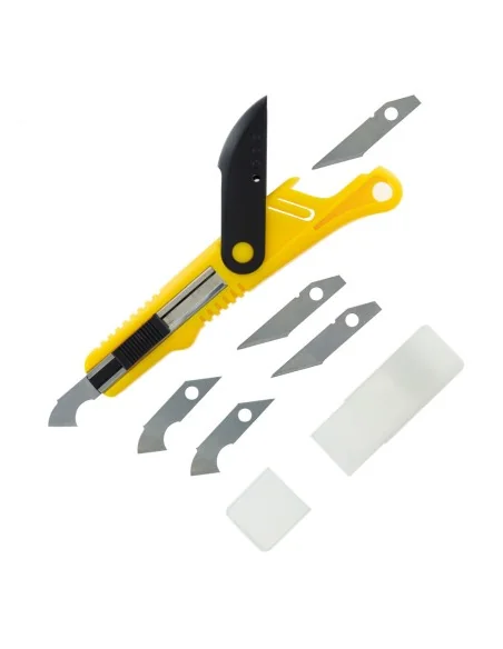 [NO_DESC] Plastic Cutter Scriber Tool & 5 Spare Blades - Vallejo T0...