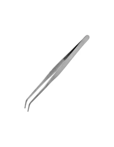 Strong Curved Stainless Steel Tweezers (175 mm) - Vallejo T12009