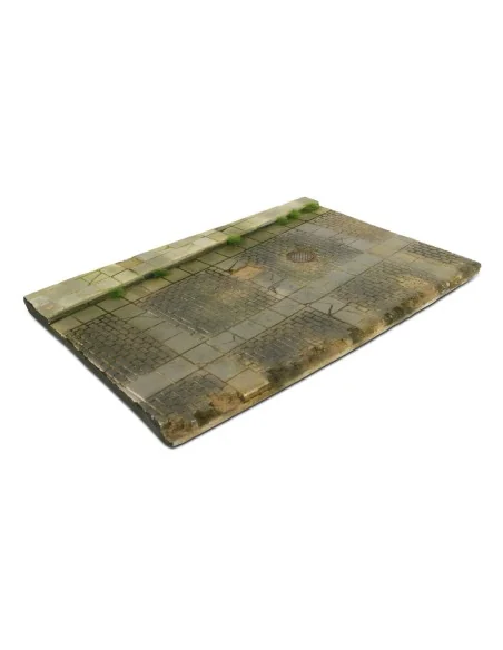 [NO_DESC] Vallejo Scenics: 31x21 Cobblestone Street with a drain 31...