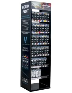 [NO_DESC] Display: Hobby Paint Spray Colors Floor Display - Vallejo...