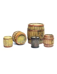 Vallejo Scenics: Wooden Barrels - Vallejo SC225