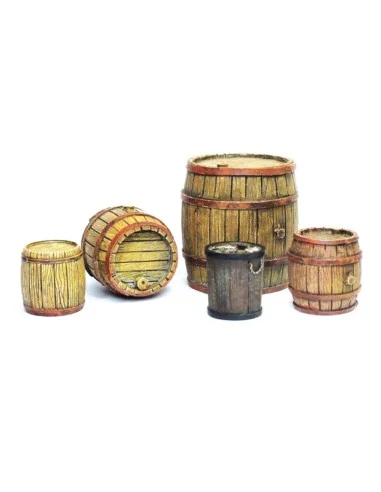 Vallejo Scenics: Wooden Barrels - Vallejo SC225