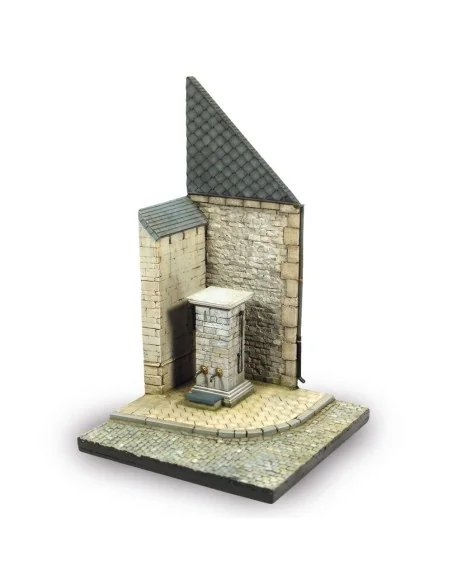 Vallejo Scenics: Street Corner with Waterpump Normandy 15.5 x 15.5 ...