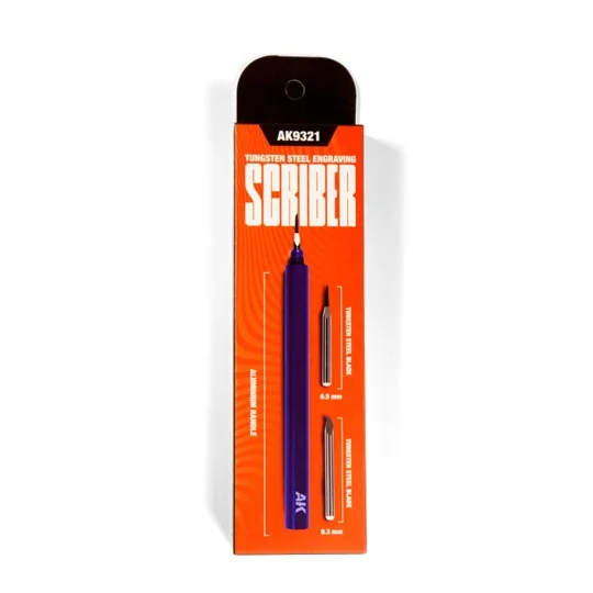 TUGSTEN STEEL ENGRAVING SCRIBER - AK Interactive AK9321