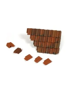 Vallejo Scenics: Damaged Roof Section and Tiles - Vallejo SC230