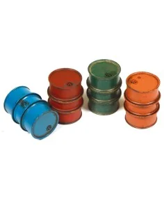 Vallejo Scenics: Civilian Fuel Drums - Vallejo SC203