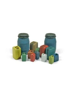 Vallejo Scenics: Assorted Modern Plastic Drums 2 - Vallejo SC211