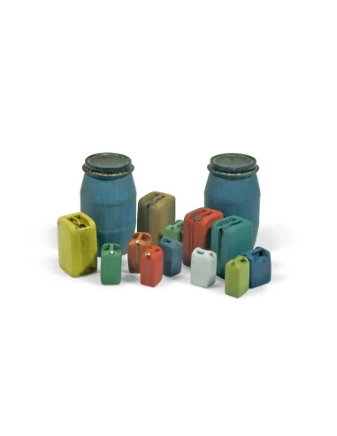 Vallejo Scenics: Assorted Modern Plastic Drums 2 - Vallejo SC211