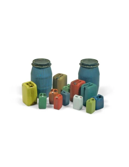 Vallejo Scenics: Assorted Modern Plastic Drums 2 - Vallejo SC211