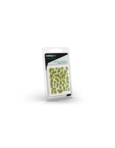 Vallejo Scenery: Wild Tuft Light Green (4 mm) M - Vallejo SC407