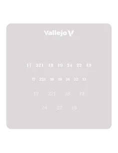 Vallejo Stencils: Soviet Numbers WWII 125 x 125 mm - Vallejo ST-AFV003 2