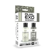 LIGHT STONE & DARK STONE DUAL EXO Set 22 - AK Interactive AK1581