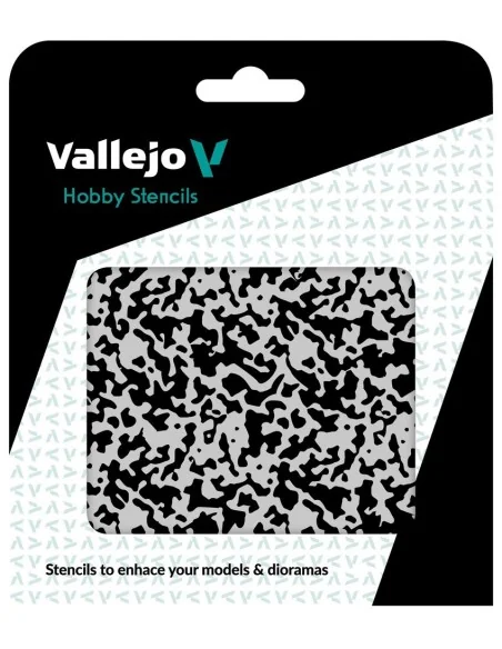 Vallejo Stencils: Weathered Paint 1/48 125 x 125 mm - Vallejo ST-AI...