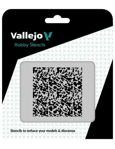 Vallejo Stencils: Weathered Paint 1/72 125 x 125 mm - Vallejo ST-AI...