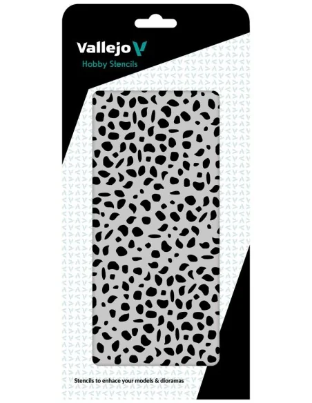 Vallejo Stencils: Luftwaffe WWII Spots Camo 125 x 250 mm - Vallejo ...