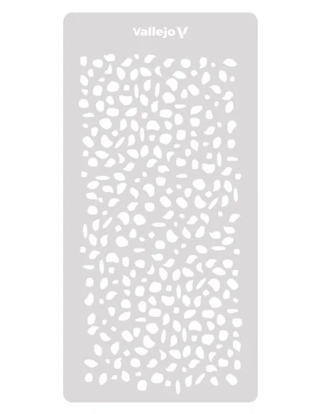 Vallejo Stencils: Luftwaffe WWII Spots Camo 125 x 250 mm - Vallejo ...