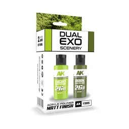 LIGHT VEGETATION & DARK VEGETATION DUAL EXO Set 26 - AK Interactive...