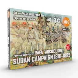 SUDAN CAMPAIGN 1881-1899 - SIGNATURE SET BY RAFA ARCHIDUQUE - AK In...