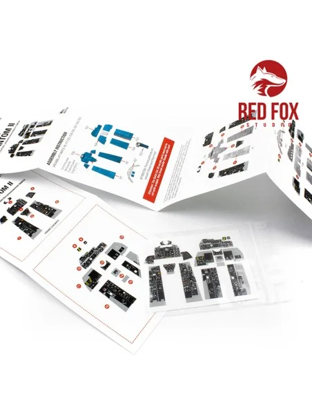 1/32 F-4C Phantom II (for Tamiya kit), 1/32 - Red Fox Studio RFSQS-...