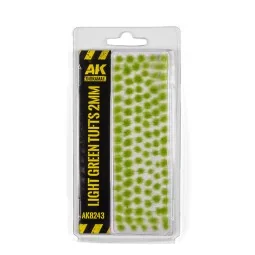 LIGHT GREEN TUFTS 2MM - AK Interactive AK8243