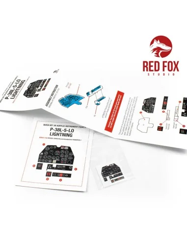 1/32 P-38L-5-LO Lightning (for Trumpeter kit), 1/32 - Red Fox Studi...