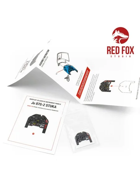 1/32 Junkers Ju-87G-2 Stuka (for Trumpeter kit), 1/32 - Red Fox Stu...