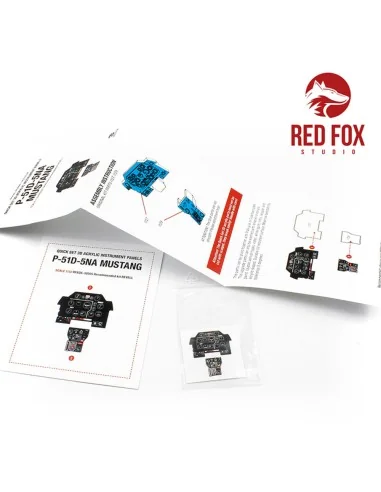 1/32 P-51D-5NA Mustang (for Revell kit), 1/32 - Red Fox Studio RFSQ...