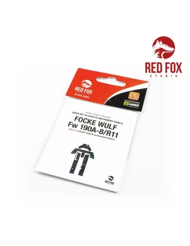 1/32 Focke-Wulf Fw190 A-8/R11 (for Revell kit), 1/32 - Red Fox Stud...