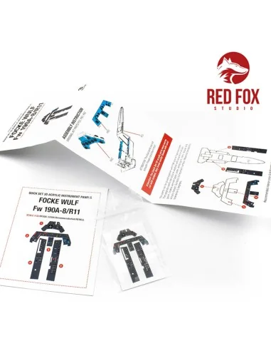 1/32 Focke-Wulf Fw190 A-8/R11 (for Revell kit), 1/32 - Red Fox Stud...