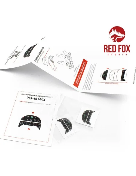 1/32 Yakovlev Yak-18 Max (for Trumpeter kit), 1/32 - Red Fox Studio...