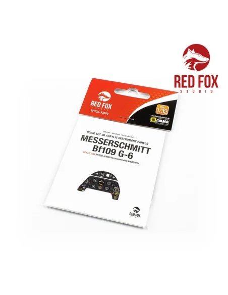 1/32 Messerschmitt Bf 109G-6 (for Revell kit), 1/32 - Red Fox Studi...