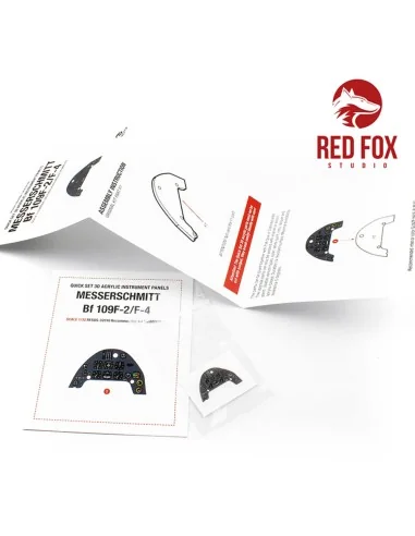 1/32 Messerschmitt Bf 109F-4 (for Trumpeter kit), 1/32 - Red Fox St...