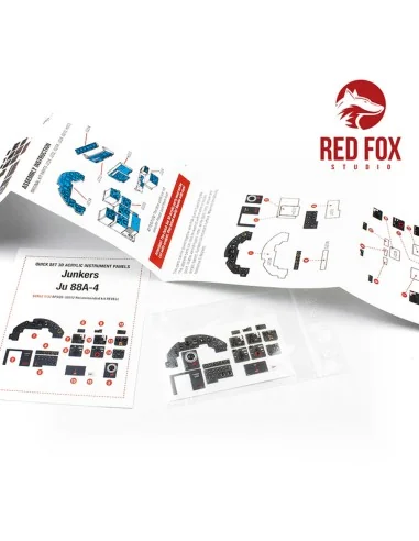 1/32 Junkers Ju 88A-4 (for Revell kit), 1/32 - Red Fox Studio RFSQS...
