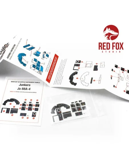 1/32 Junkers Ju 88A-4 (for Revell kit), 1/32 - Red Fox Studio RFSQS...