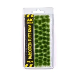 DARK GREEN TUFTS 6MM - AK Interactive AK8246
