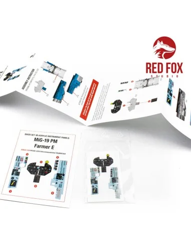 1/32 MiG-19 PM Farmer E (for Trumpeter kit), 1/32 - Red Fox Studio ...