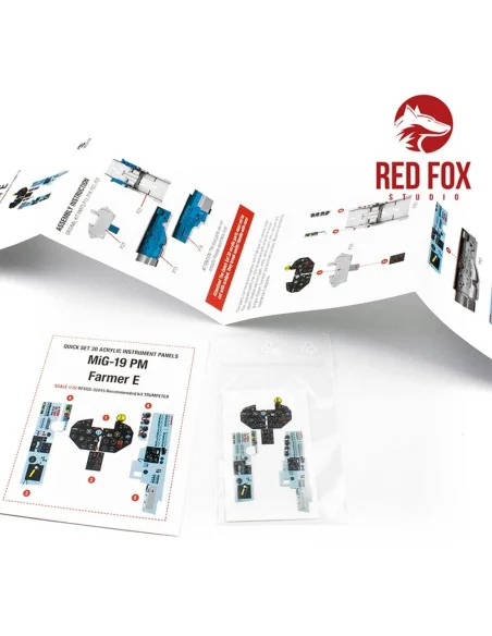 1/32 MiG-19 PM Farmer E (for Trumpeter kit), 1/32 - Red Fox Studio ...