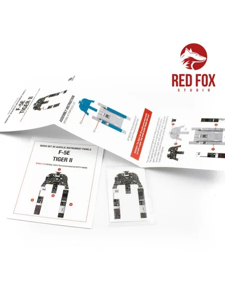 1/32 F-5E Tiger II (for Kitty Hawk kit), 1/32 - Red Fox Studio RFSQ...