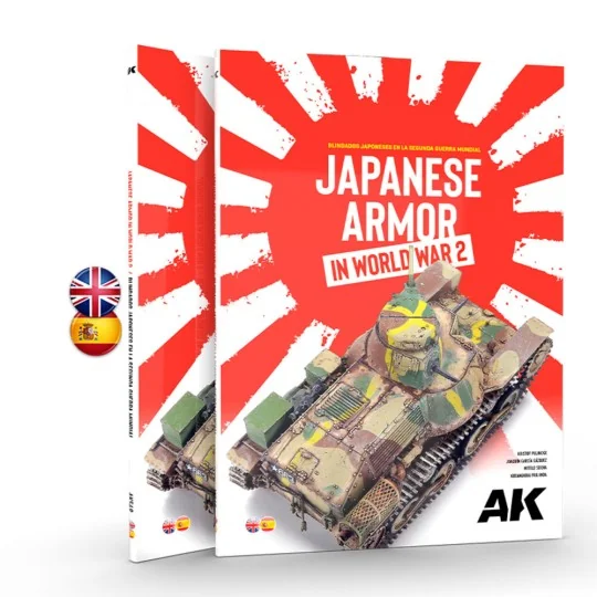 JAPANESE ARMOR in WWII - Bilingüal - AK Interactive AK549