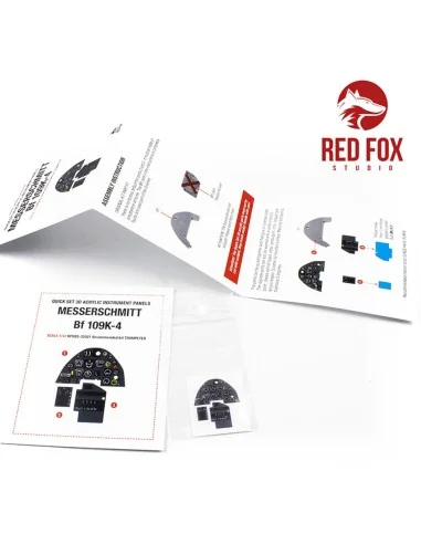 1/32 Messerschmitt Bf 109K-4 (for Trumpeter kit), 1/32 - Red Fox St...