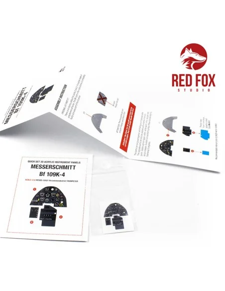 1/32 Messerschmitt Bf 109K-4 (for Trumpeter kit), 1/32 - Red Fox St...