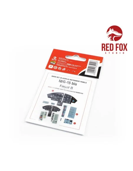1/32 MiG-15 bis Fagot B (for Trumpeter kit), 1/32 - Red Fox Studio ...