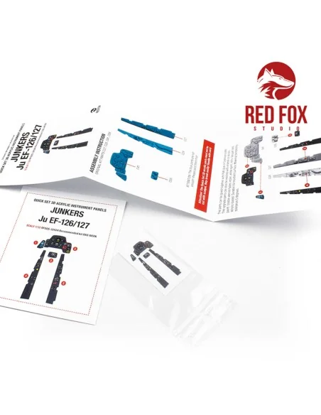 1/32 Junkers Ju EF-126/127 (for Das Werk kit), 1/32 - Red Fox Studi...