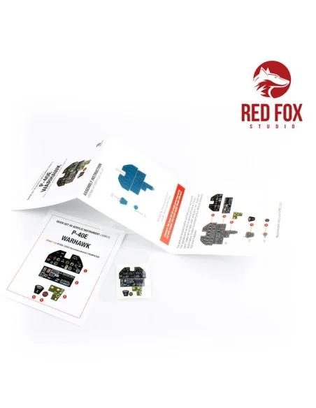 1/32 P-40E Warhawk (for Trumpeter kit), 1/32 - Red Fox Studio RFSQS...