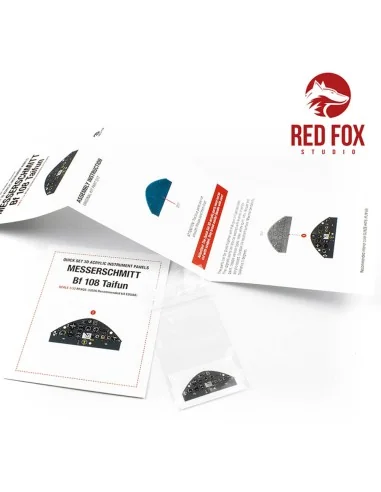 1/32 Messerschmitt Bf 108 Taifun (for Eduard kit), 1/32 - Red Fox S...