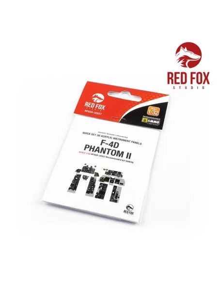 1/32 F-4D Phantom II (for Tamiya kit), 1/32 - Red Fox Studio RFSQS-...