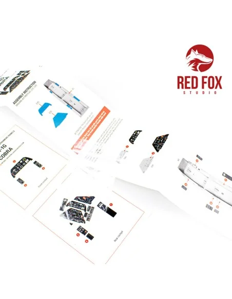 1/32 AH-1G Cobra (Early) (for ICM Kit), 1/32 - Red Fox Studio RFSQS...