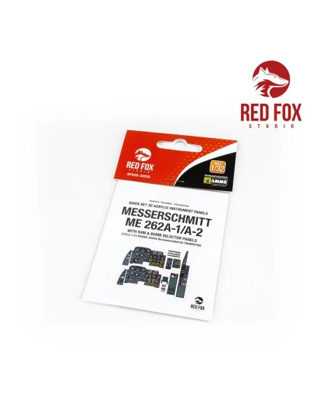 1/32 Messerschmitt Me 262A-1/A-2 with R4M & Bomb selector (for Trum...