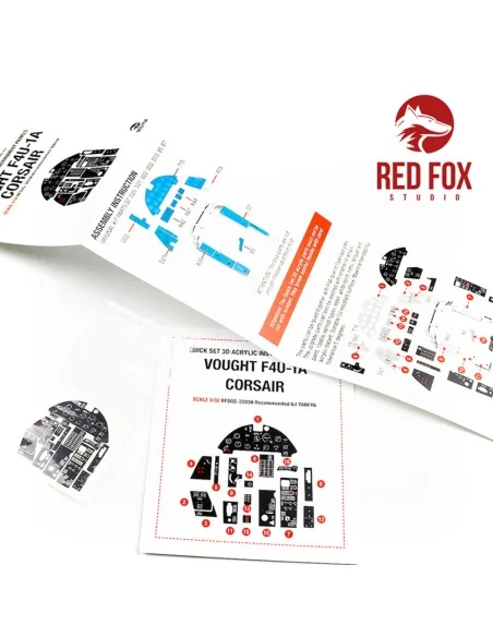 1/32 Vought F4U-1A Corsair (for Tamiya kit), 1/32 - Red Fox Studio ...